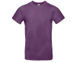 T-shirt pour homme en coton à manches courtes 185 g/m² B&C couleur mauve
