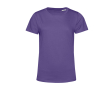 T-shirt pour femme en coton biologique à manches courtes 150 g/m² B&C couleur mauve