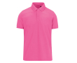 Polo en polyester et coton coloré à manches courtes 180 g/m² B&C couleur rose