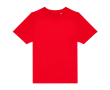 T-shirt enfant en coton avec coupe tubulaire, 150 g/m² B&C couleur rouge