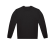 Sweat unisexe en coton et polyester à col rond, 280 g/m² B&C couleur noir
