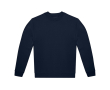 Sweat unisexe en coton et polyester à col rond, 280 g/m² B&C couleur bleu marine