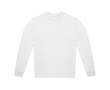 Sweat unisexe en coton et polyester à col rond, 280 g/m² B&C couleur blanc