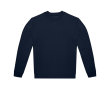 Sweat unisexe en matières écoresponsables, 280 g/m² B&C couleur bleu marine