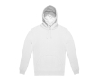 Sweat unisexe en coton au style décontracté, 280 g/m² B&C couleur blanc