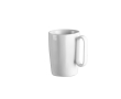 Tasse de haute qualité en porcelaine idéale pour le café, 250 ml couleur blanc