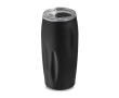 Gobelet isotherme en acier recyclé à couvercle coulissant 500 ml couleur noir
