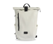 Sac à dos réfléchissant recyclé à fermeture à enroulement 15,6'' couleur blanc
