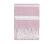 Paréo coloré en coton et polyester pour promotions couleur rose clair