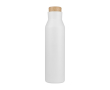 Bouteille isotherme en inox à double paroi avec bouchon à vis 600 ml couleur blanc