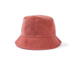 Bob unisexe en velours côtelé doux à personnaliser couleur rose