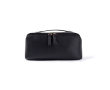 Trousse de voyage en PU avec finition douce 400 g/m2 couleur noir