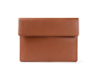 Élégant porte-documents en cuir synthétique personnalisable couleur marron
