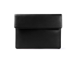 Élégant porte-documents en cuir synthétique personnalisable couleur noir