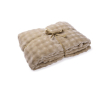 Grande couverture en polyester doux à personnaliser couleur beige