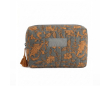 Trousse en coton et polyester avec imprimé premium 220 g/m² couleur gris