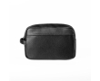 Trousse en PU avec zip et double poche intérieure 200 g/m² couleur noir