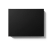 Boîte cadeau rigide en carton à fermeture magnétique 1200 g/m² couleur noir