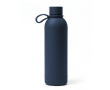 Gourde isotherme inox double paroi avec anse 500 ml couleur bleu marine