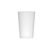 Gobelet en plastique translucide réutilisable et résistant de 400 ml couleur translucide