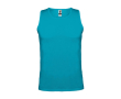 T-shirt de sport pour enfant 140 g/m² Roly Kinder-Sportshirt mit abnehmbarem Etikett, 140 g/m2, Roly  couleur turquoise