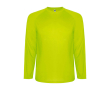 T-shirt technique pour enfants à manches longues 150 g/m² Roly Technisches Langarm-Sport-T-Shirt für Kinder, 150 g/m2 Roly couleur jaune fluorescent