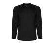 T-shirt technique pour enfants à manches longues 150 g/m² Roly Technisches Langarm-Sport-T-Shirt für Kinder, 150 g/m2 Roly couleur noir