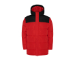 Doudoune pour enfant en polyester avec poignets élastiques Roly Gepolsterte Kinderjacke aus Polyester, Roly couleur rouge