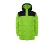 Doudoune pour enfant en polyester avec poignets élastiques Roly Gepolsterte Kinderjacke aus Polyester, Roly couleur vert lime