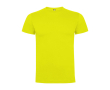 T-shirt enfant en jersey de coton 165 g/m2 Roly Kurzarm-Kinder-T-Shirt aus Baumwolljersey, 165 g/m2 Roly couleur jaune fluorescent