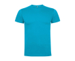 T-shirt enfant en jersey de coton 165 g/m2 Roly Kurzarm-Kinder-T-Shirt aus Baumwolljersey, 165 g/m2 Roly  couleur turquoise