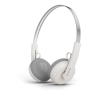 Casque audio à arceau au design rétro marque Phillips couleur blanc