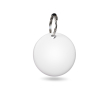 Localisateur d’objets avec porte-clés compatible avec Apple et Android couleur blanc