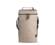 Grand sac isotherme en RPET avec bandoulière réglable 9 L couleur beige