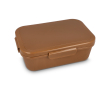 Lunch box spacieuse à fermeture sécurisée Sagaform couleur marron