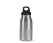 Gourde isotherme en inox recyclé avec bouchon à clic 500 ml couleur argenté