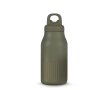 Gourde isotherme en inox recyclé avec bouchon à clic 500 ml couleur vert olive