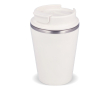 Tasse à double paroi compatible avec machines à café 280 ml couleur blanc cassé