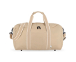 Sac en RPET pour voyage ou sport avec grande ouverture supérieure couleur beige