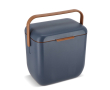 Glacière portable compacte anti-fuite pour boissons et snacks 8 L couleur bleu foncé