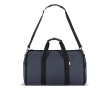Sac pliable avec housse pour vêtements et double poignée couleur bleu foncé