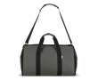 Sac pliable avec housse pour vêtements et double poignée couleur vert foncé