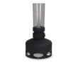 Lampe LED style vintage rechargeable avec capteur de souffle couleur noir