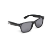 Lunettes de soleil en plastique 100 % recyclé UV400, plusieurs coloris couleur noir