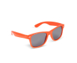 Lunettes de soleil en plastique 100 % recyclé UV400, plusieurs coloris couleur orange