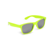 Lunettes de soleil en plastique 100 % recyclé UV400, plusieurs coloris couleur vert lime