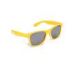 Lunettes de soleil en plastique 100 % recyclé UV400, plusieurs coloris couleur jaune