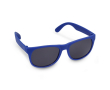 Lunettes de soleil multicolores avec verres noirs UV400 couleur bleu foncé