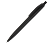 Stylo en plastique pour marquage d’entreprise avec encre bleue couleur noir
