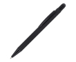 Stylo avec pointe tactile et clip métallique, encre bleue couleur noir